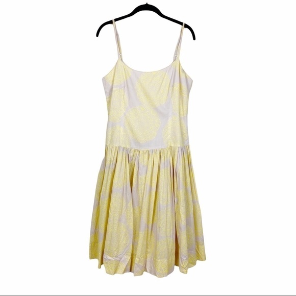 Fossil Yellow Tan Sleeveless Spaghetti Strap Fit 'n Flare Dress
Size 10 - Picture 2 of 6